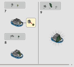 LEGO 76974 instructions page 5 – build guide