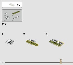 LEGO 76974 instructions page 50 – build guide