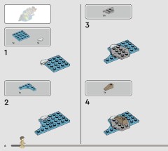 LEGO 76974 instructions page 6 – build guide