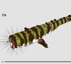 LEGO 76974 instructions page 80 – build guide