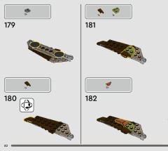 LEGO 76974 instructions page 82 – build guide