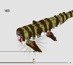 LEGO 76974 instructions page 83 – build guide