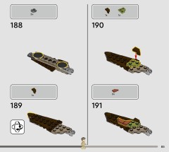 LEGO 76974 instructions page 85 – build guide