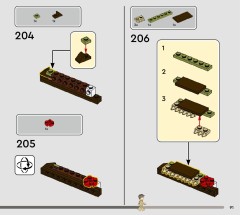 LEGO 76974 instructions page 91 – build guide