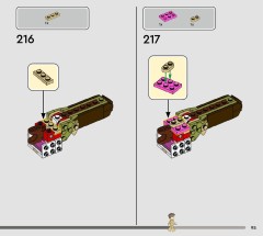 LEGO 76974 instructions page 95 – build guide