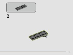LEGO 76975 instructions page 13 – build guide
