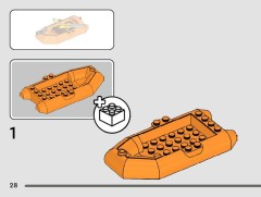 LEGO 76975 instructions page 28 – build guide