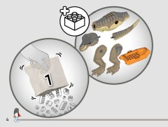 LEGO 76975 instructions page 4 – build guide