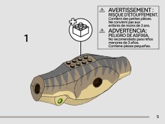 LEGO 76975 instructions page 5 – build guide