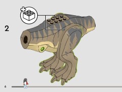 LEGO 76975 instructions page 6 – build guide