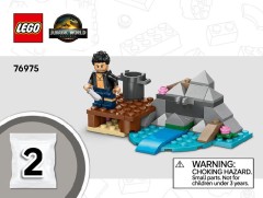 LEGO 76975 instructions page 1 – build guide