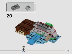 LEGO 76975 instructions page 21 – build guide