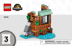 LEGO 76975 instructions page 1 – build guide