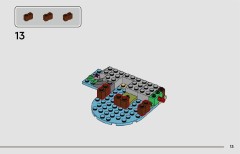 LEGO 76975 instructions page 13 – build guide