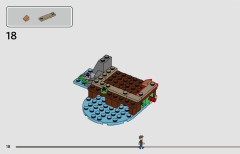 LEGO 76975 instructions page 18 – build guide