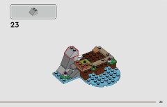 LEGO 76975 instructions page 23 – build guide