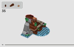 LEGO 76975 instructions page 36 – build guide