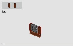 LEGO 76975 instructions page 44 – build guide