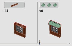 LEGO 76975 instructions page 45 – build guide