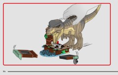 LEGO 76975 instructions page 54 – build guide