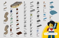 LEGO 76975 instructions page 59 – build guide