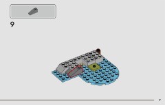 LEGO 76975 instructions page 9 – build guide