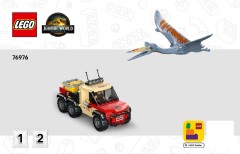 LEGO 76976 instructions page 1 – build guide