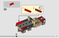 LEGO 76976 instructions page 47 – build guide