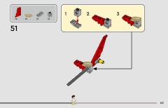 LEGO 76976 instructions page 43 – build guide