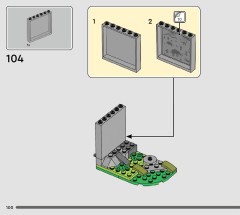 LEGO 76976 instructions page 100 – build guide
