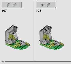 LEGO 76976 instructions page 102 – build guide