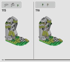 LEGO 76976 instructions page 106 – build guide