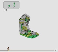 LEGO 76976 instructions page 107 – build guide