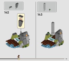 LEGO 76976 instructions page 121 – build guide