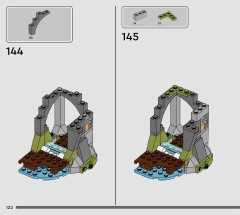 LEGO 76976 instructions page 122 – build guide