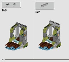 LEGO 76976 instructions page 124 – build guide