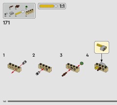 LEGO 76976 instructions page 142 – build guide