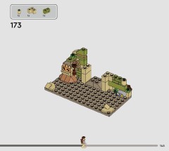 LEGO 76976 instructions page 145 – build guide