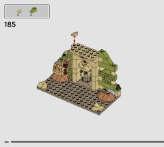 LEGO 76976 instructions page 158 – build guide