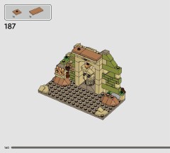 LEGO 76976 instructions page 160 – build guide