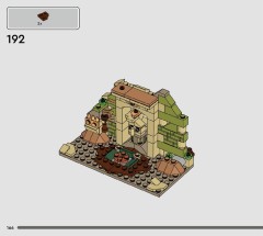 LEGO 76976 instructions page 166 – build guide