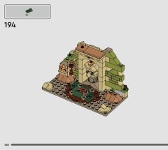 LEGO 76976 instructions page 168 – build guide