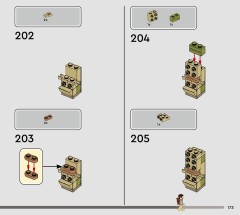 LEGO 76976 instructions page 173 – build guide