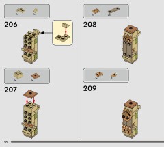 LEGO 76976 instructions page 174 – build guide