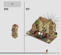 LEGO 76976 instructions page 175 – build guide