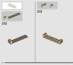 LEGO 76976 instructions page 176 – build guide