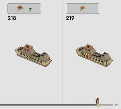 LEGO 76976 instructions page 179 – build guide