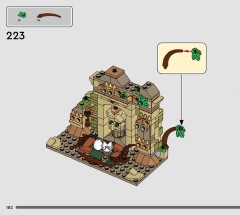 LEGO 76976 instructions page 182 – build guide