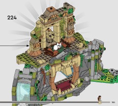 LEGO 76976 instructions page 183 – build guide