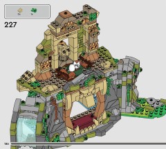 LEGO 76976 instructions page 186 – build guide